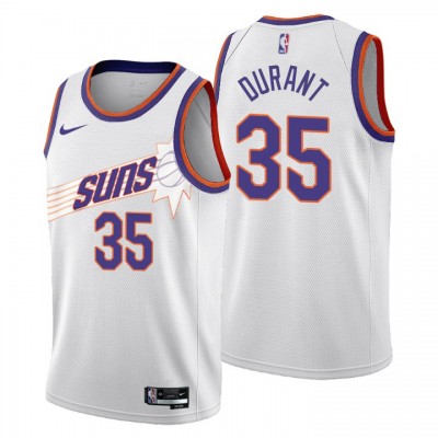 Nike Phoenix Suns #35 Kevin Durant 2022-23 City Edition Youth NBA Jersey - Cherry Blossom White
